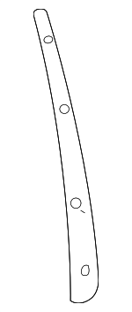 63563FE030 - Body: Pillar Cover for Subaru Image