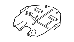 12367591650 - : Protect Plate for BMW Image