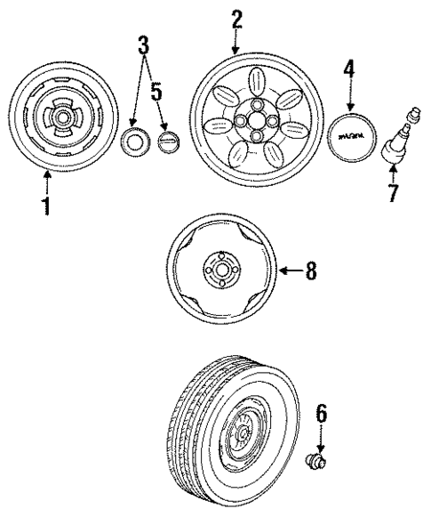 Wheels for 1992 Mazda Miata #0
