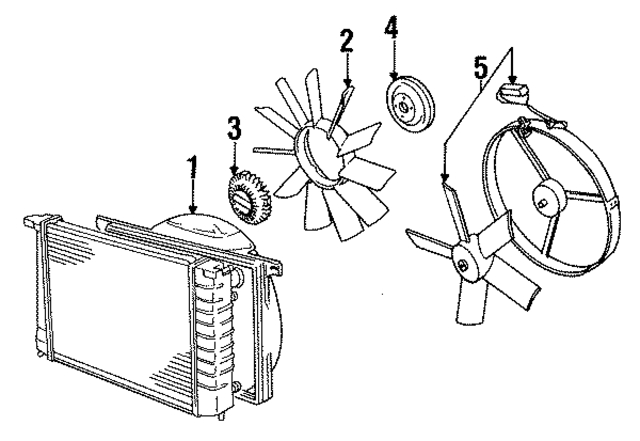 11511731905 - : Engine Water Pump Pulley for BMW: 750iL, 850Ci, 850CSi, 850i Image