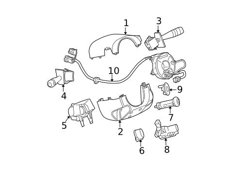 Switches for 2006 Chevrolet Equinox #0