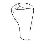 99642606910EOO - : Shift Knob for Porsche: 911 Image