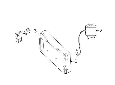 Communication System Components for 2017 Nissan Pathfinder #0
