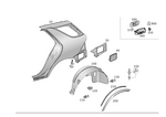1668848922 - Side Walls: Wheel Arch Cover for Mercedes-Benz Image
