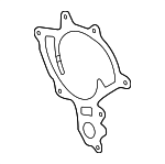 99610634071 - Cooling System: Water Pump Gasket for Porsche: 911 Image