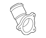 99610612172 - Cooling System: Thermostat Housing for Porsche: 911 Image