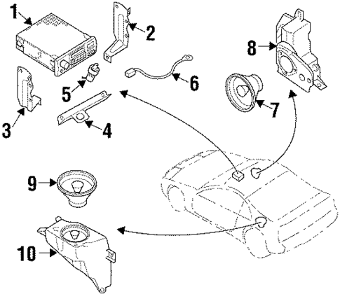 Sound System for 1990 Nissan 300ZX #0
