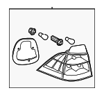 63217177695 - Electrical: Tail Lamp Assembly for BMW: 535i xDrive, 535xi Image