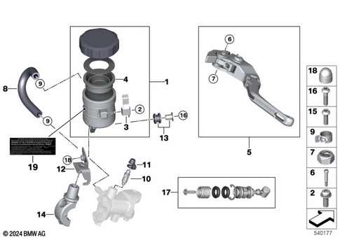Control Assembly for 2023 BMW-Motorrad M 1000 XR #0