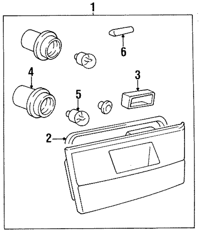 63211379398 - Electrical: Tail Lamp Assembly for BMW Image
