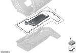 24115A86559 - : Kit, Oil Pan, Oil Filter, Aut Transmission for BMW: M5, XM, XM Label Image