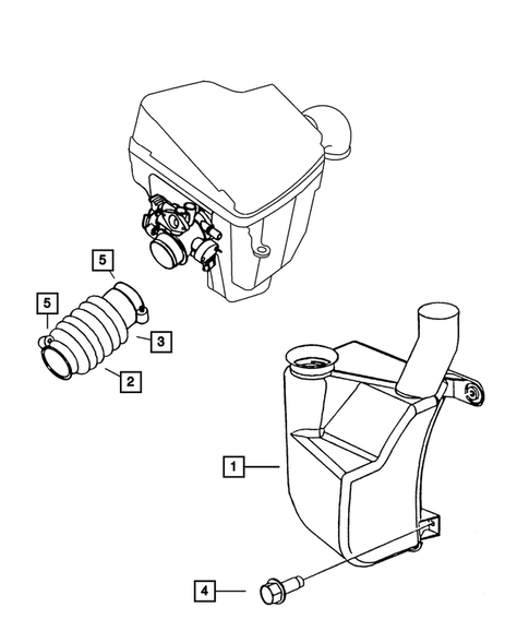 Air Intake System for 2004 Dodge Neon #0