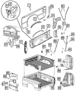 5080829AD - : Pickup Box for Mopar Image