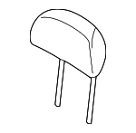 52205A33DF7 - : Headrest, Outer for BMW Image