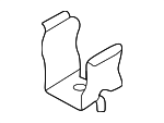 52205A05530 - Body: Seat Back Frame Bracket for BMW Image