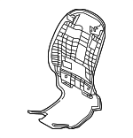 717050E040C1 - Body: Seat Back Panel for Lexus: RX350, RX450h Image