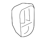 8492108030E1 - Body: Seat Switch Knob for Lexus: RX350, RX450h Image