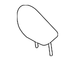 719100E200B3 - Body: Headrest for Lexus: RX350, RX450h Image