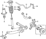 4230420330 - Suspension: Knuckle for Toyota Image