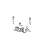 68612020AE - Electrical: Parking Assist Module for Mopar Image
