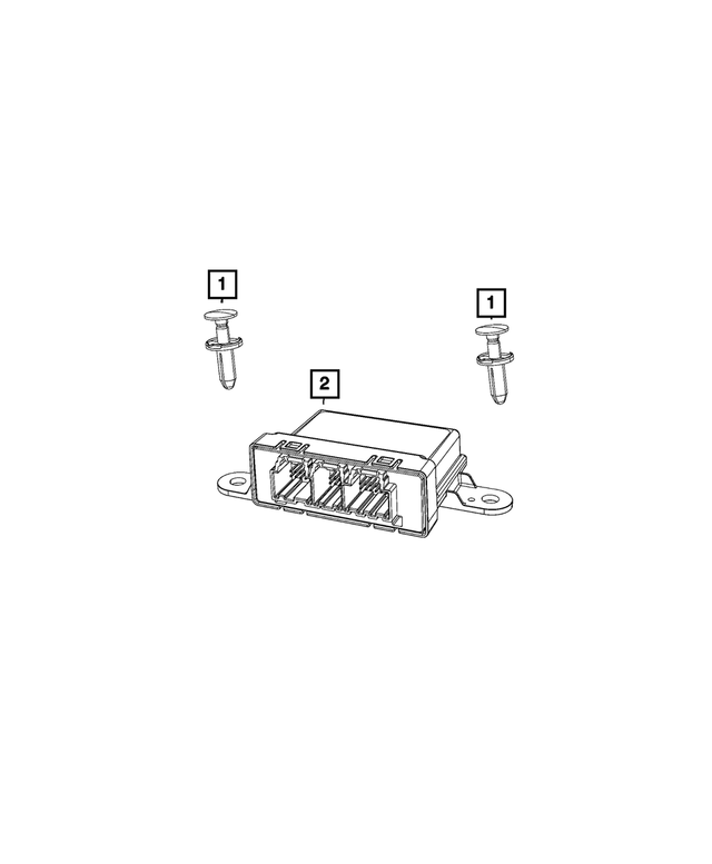 68609952AA - Electrical: Parking Assist Module for Mopar Image image