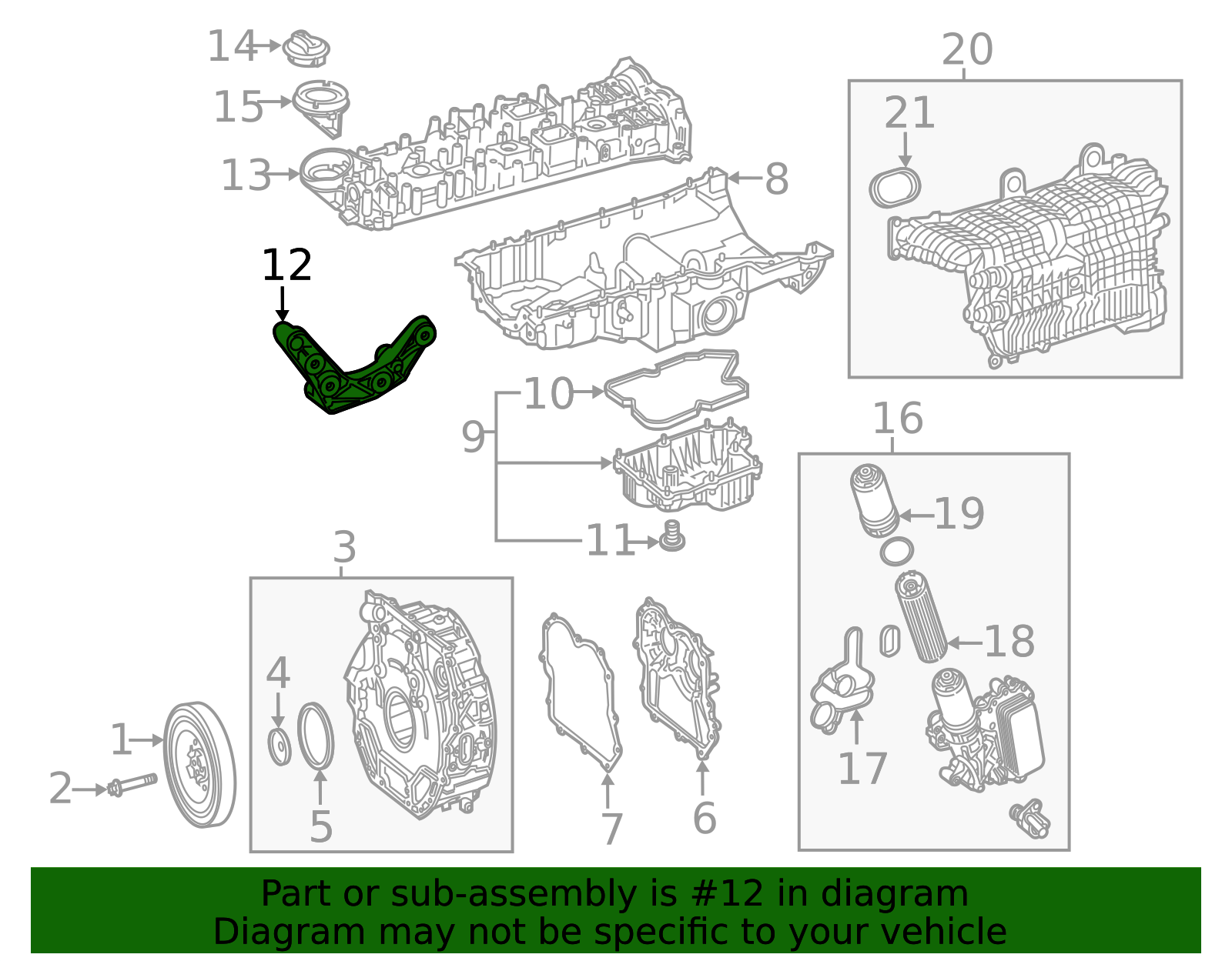 Mercedes-Benz Engine Mount Bracket - Secure Powertrain Support - Part ...
