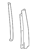 7575650020 - Body: Rear Molding for Lexus Image