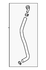 254L5G9500 - Cooling System: Outlet Hose for Genesis: G70 Image