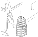 917941 - Electrical: Tail Lamp Assembly for Buick: Skyhawk Image