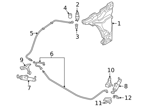 Washer Components for 2022 Audi RS5 #0