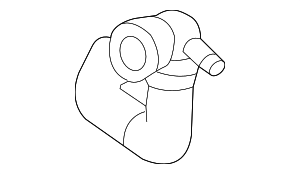 8W0122101BD - Cooling System: Radiator Coolant Hose for Audi Image