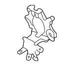 4589130040 - Steering: Bracket for Lexus Image