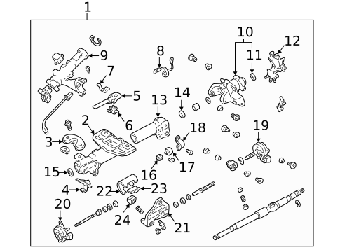 Housing & Components for 2002 Lexus LS430 #0