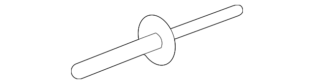 Absorber Rivet | W704344-S417 | Walls' Ford Parts