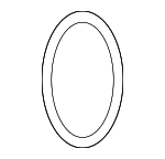 16343F0010 - Cooling System: Control Valve Seal for Lexus Image