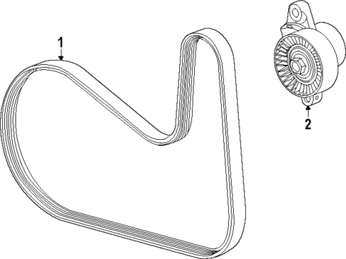 Belts & Pulleys for 2025 Chevrolet Traverse #0