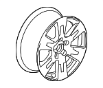 42700T6ZA11 - : Wheel, Alloy for Honda: Ridgeline Image