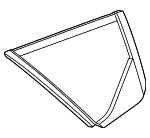 87810GG200 - Body: Quarter Glass for Kia Image