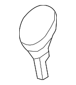 54130SNAA81 - Body: Shift Knob for Honda: Civic Image