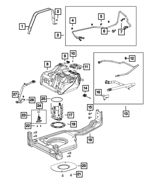 Diesel Exhaust Fluid System for 2016 Ram 3500 #0
