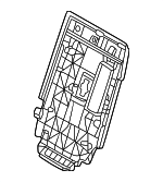 7170260300 - Body: Seat Back Panel for Lexus Image