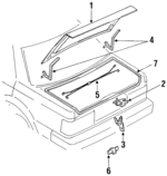 8443251E00 - : Torsion Bar for Nissan Image