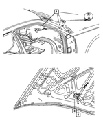68183757AC - Electrical: A-pillar Mounted Spotlamp, Left for Mopar Image