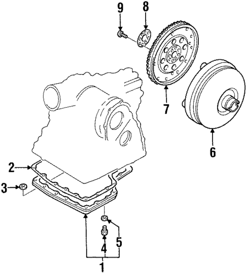 Automatic Transmission for 1996 INFINITI I30 #0
