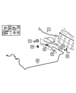 5099404AA - Fuel: Fuel Filter To Fuel Tank Hose for Chrysler: Crossfire Image