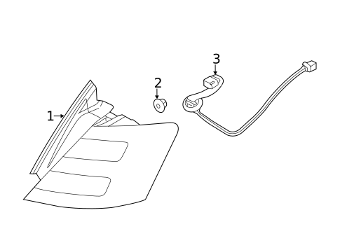 Tail Lamps for 2017 Ford Taurus #0