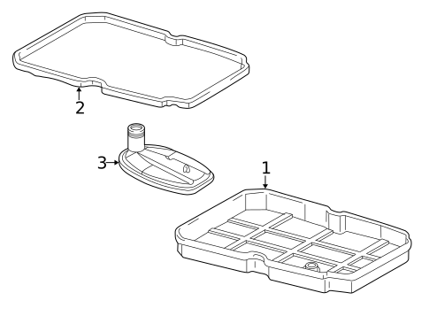 Transmission Components for 2002 Mercedes-Benz CLK430 #0