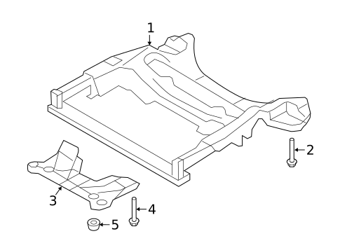 Suspension Mounting for 2016 INFINITI QX50 #1