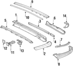 1078801140 - : Side Cover for Mercedes-Benz Image