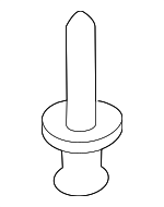 51118047458 - Body: Bumper Cover Rivet for BMW: 320i, 320i xDrive, 328d, 328d xDrive, 328i, 328i GT xDrive, 328i xDrive, 330e, 330i, 330i GT xDrive, 330i xDrive, 335i, 335i GT xDrive, 335i xDrive, 340i, 340i GT xDrive, 340i xDrive, ActiveHybrid 3, M3 Image